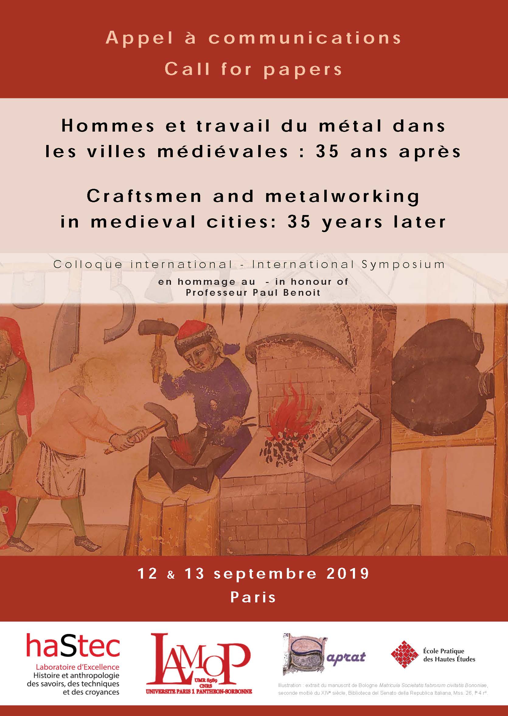 2019 Appel Call for papers HTM2019 Fr En
