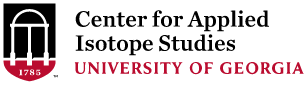 Logo Center for Applied Isotope Studies UnivGeorgia